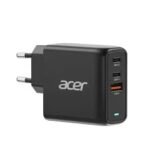 Acer PD GaN Charger 2 x USB C and 1 A Power Supply 67 W