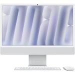 Apple iMac Z1EH 59.62 cm Standardglas M4 10C CPU 10C GPU 16C N.E. SSD Gbit Eth MM MaKey TID DE Silver